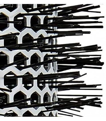 Olivia Garden Ceramic+Ion Thermal 35 Black Series Middelgrote zwarte ronde borstel voor het borstelen - 2