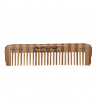 Olivia Garden Healthy Hair Comb 1 Bamboe handvat kam - 1