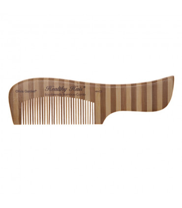 Olivia Garden Healthy Hair Comb 2 Bamboe handvat kam - 1