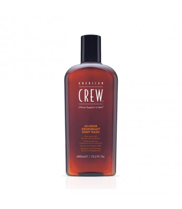 American Crew 24hour Deodorant Bodywash 450ml Soap met een langdurige geur - 1