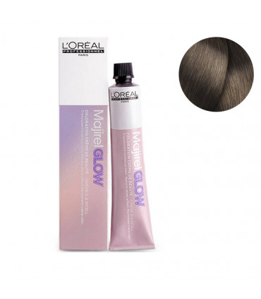 L'Oréal professionnel Majirel Glow 50ml Light Base .18 Permanente Haarkleuring Voor Langdurige Neutralisatie - 1