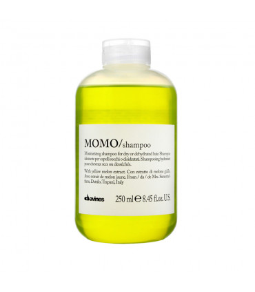Davines MOMO Shampoo 250ml Lichte reinigende hydraterende shampoo geschikt voor droog en gedehydrateerd haar - 1