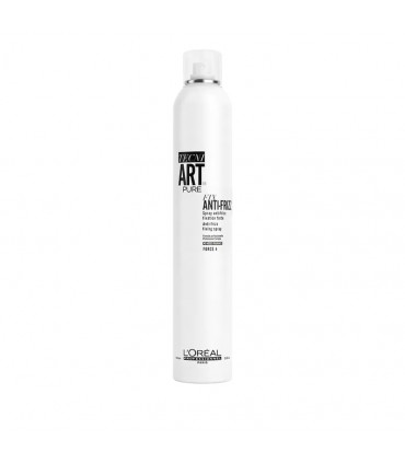 L'Oréal professionnel Tecni Art19 Fix Anti Frizz Pure 400ml Spray voor sterke fixatie en anti-frizz - 1