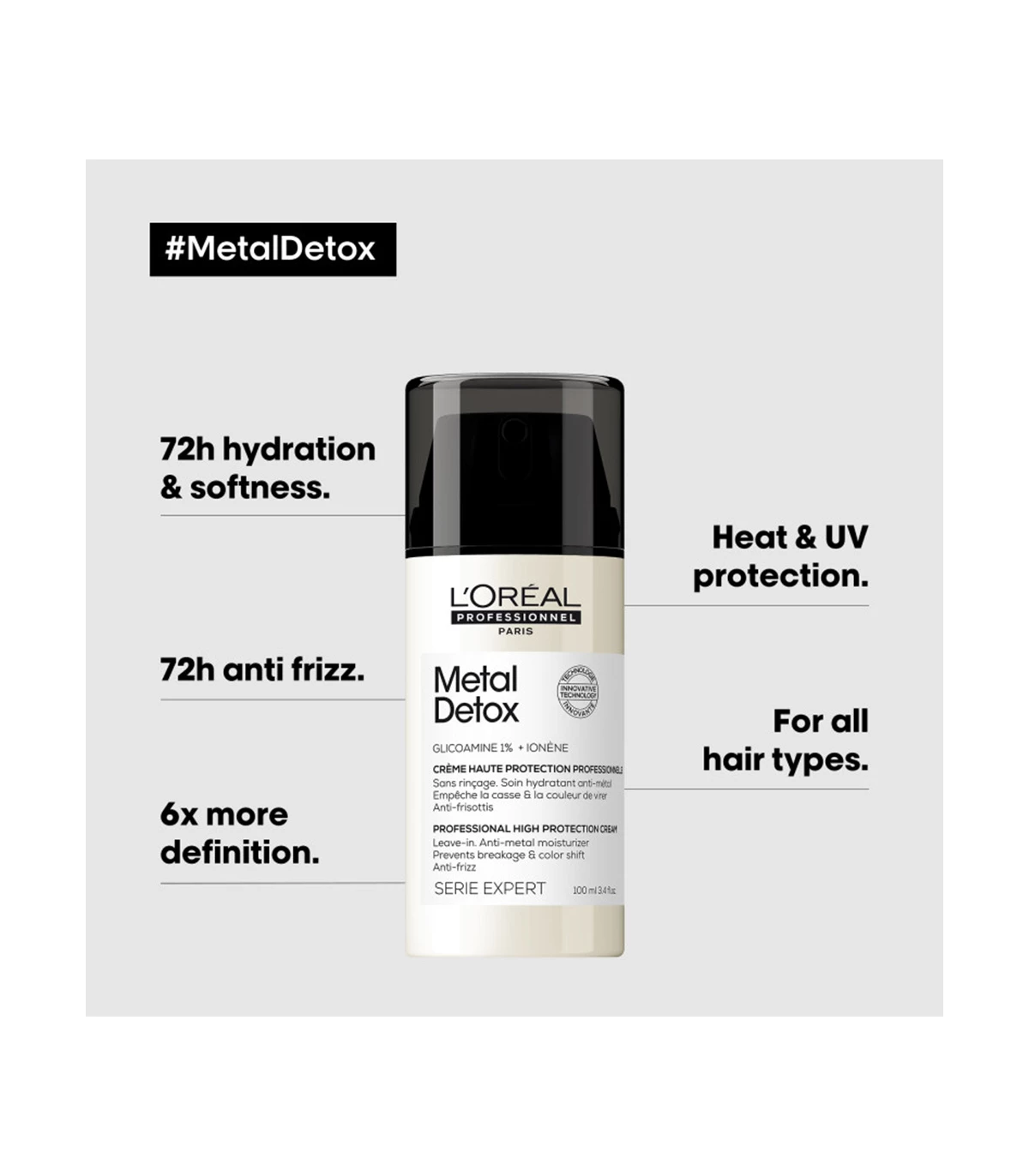 L\'Oréal High Professional professionnel Protection Detox Metal