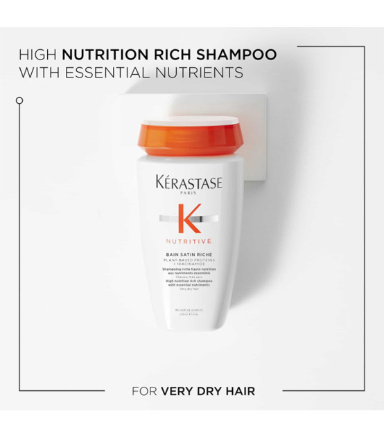 Kérastase Nutritive Bain Satin Riche 250ml | Celini.nl