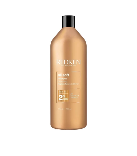 Redken All Soft Shampoo 1000ml  | Celini.nl