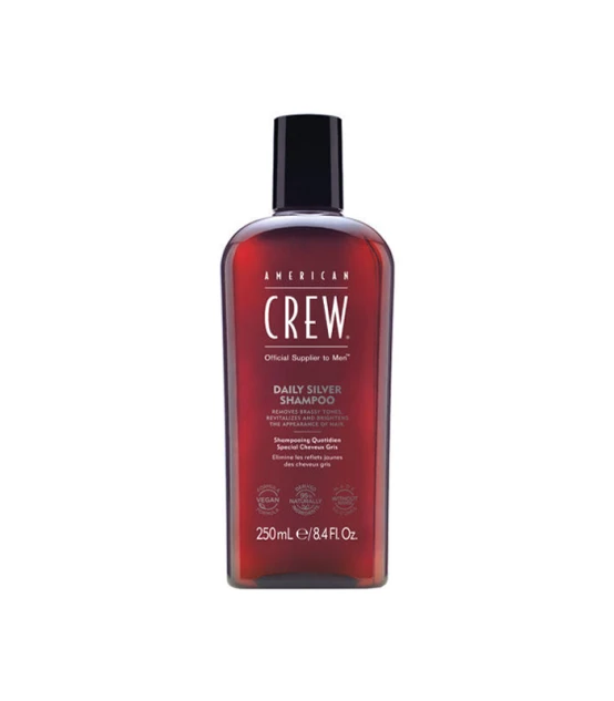 American Crew Daily Silver Shampoo 250ml  | Celini.nl