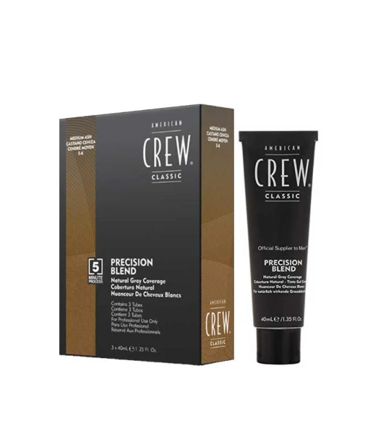American Crew Precision Blend 5-6 Medium Ash 3x40ml  | Celini.nl