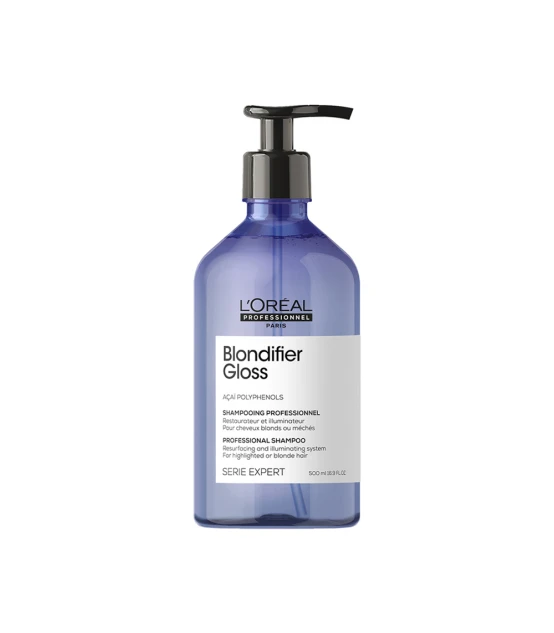 L'Oréal Professionnel Serie Expert Blondifier Shampoo Gloss 500ml  ...