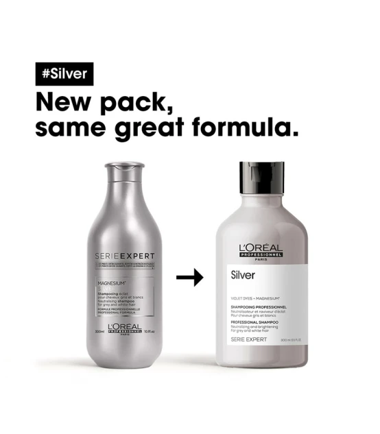 L'Oréal Professionnel Serie Expert Silver Shampoo 300ml  | Celini.nl