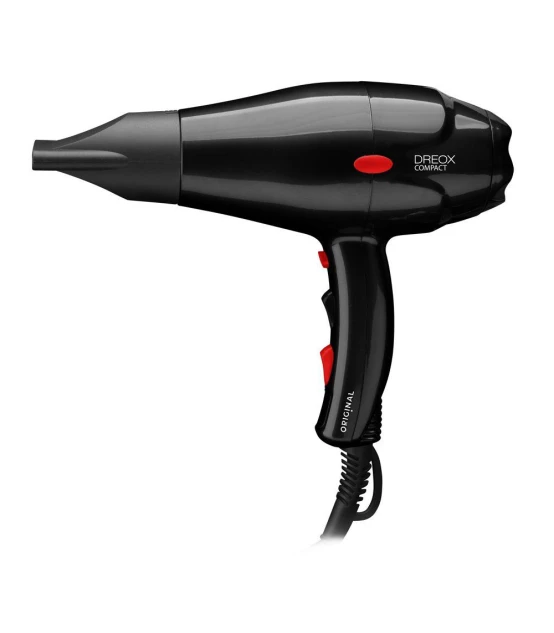 Original! Dreox Compact haardroger - Zwart  | Celini.nl