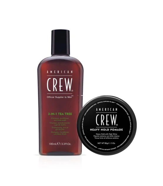 American Crew 3-in-1 Tea tree & Fiber  | Celini.nl
