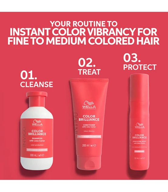 Wella Professionals Invigo Color Brilliance Shampooing Normal 250ml...