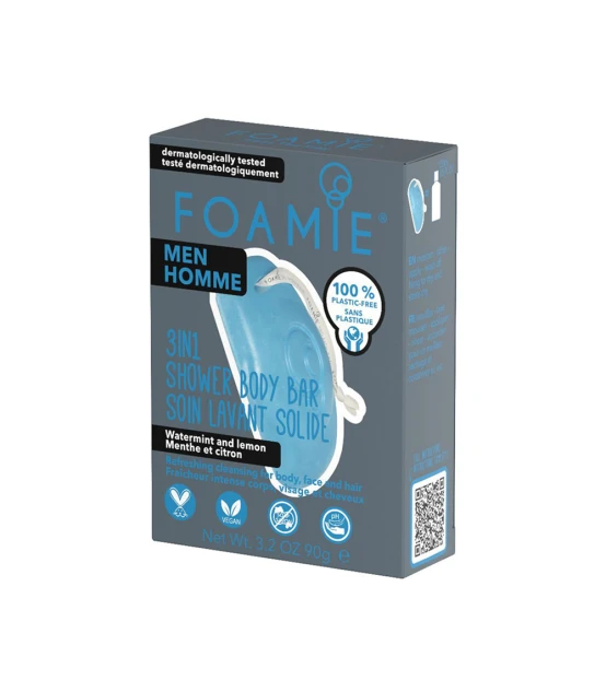 Foamie 3In1 Men Bar Ocean Breeze 80g  | Celini.nl
