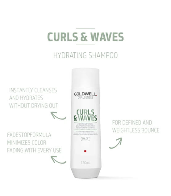 Goldwell Dualsenses Curls & Waves Hydrating Shampoo 250ml  | Celini.nl