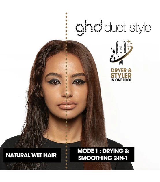 ghd Duet style professional 2 in 1 hot air styler black  | Celini.nl