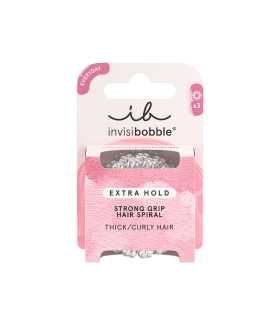 InvisiBobble Extra Hold Crystal Clear 3Pc  | Celini.nl