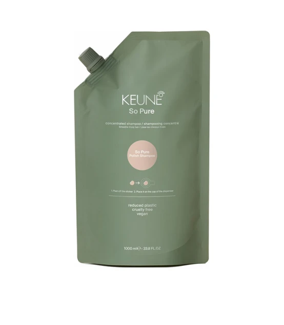 Keune So Pure Polish Shampoo 1000ml  | Celini.nl
