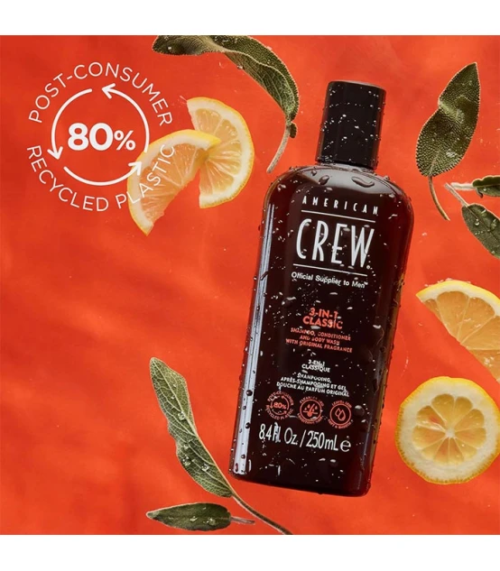 American Crew Classic 3-in-1 250ml  | Celini.nl
