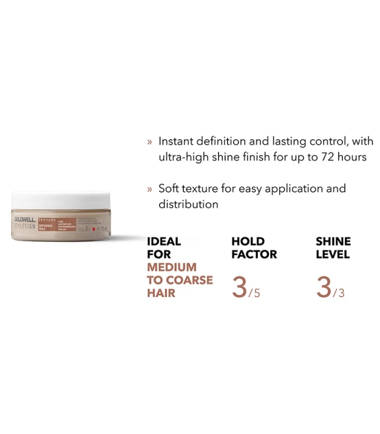 Goldwell Stylesign Texture Defining Wax 75ml  | Celini.nl