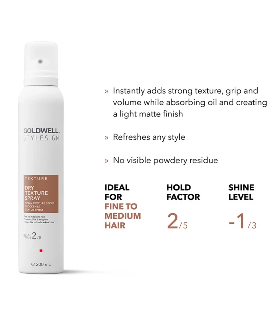 Goldwell Stylesign Texture Dry Texture Spray 200ml  | Celini.nl