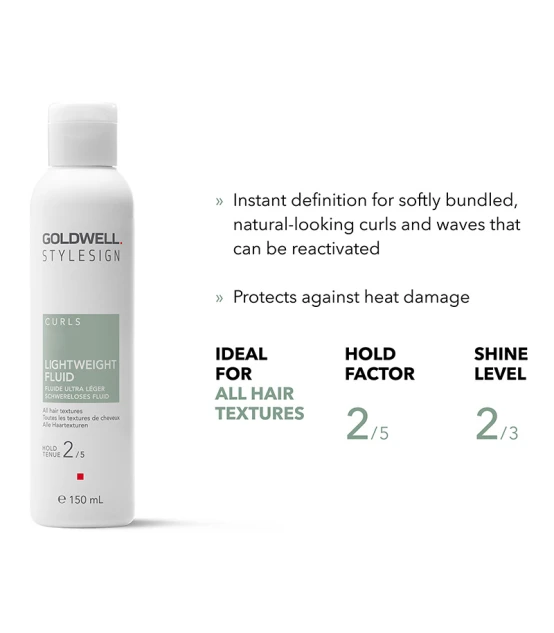 Goldwell Stylesign Curls Lightweight Fluid 150ml  | Celini.nl