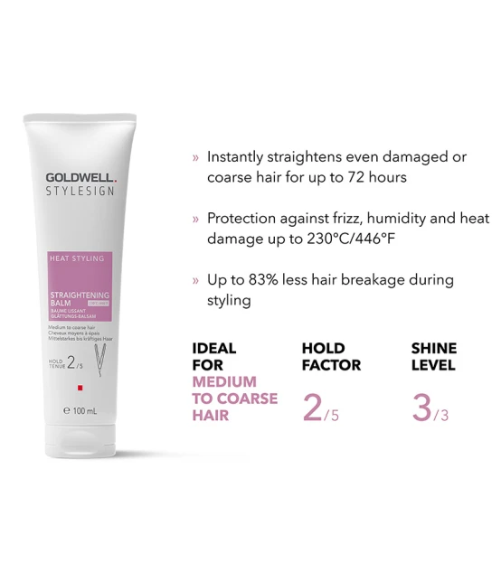 Goldwell Stylesign Heat Stylign Straightening BALM 100ML  | Celini.nl