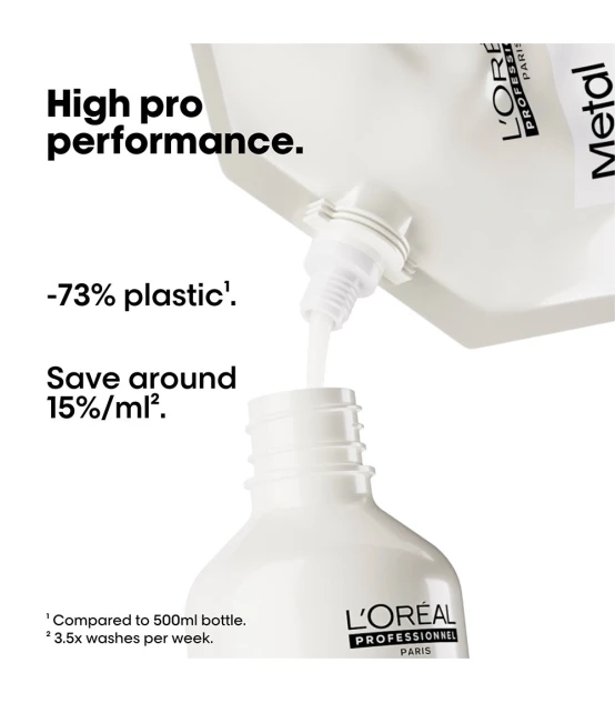 L'Oréal Professionnel Série Expert Metal Detox Shampoo Refill 500ml...