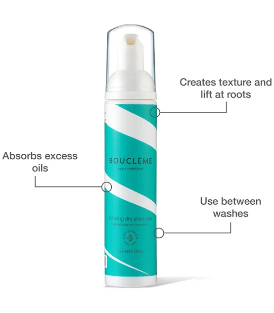 Bouclème Foaming Dry Shampoo 100ml  | Celini.nl