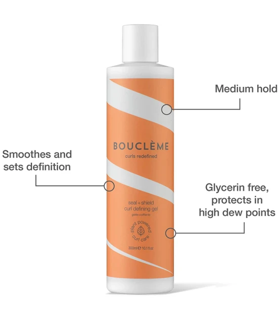 Bouclème Seal + Shield Curl Defining Gel 300ml  | Celini.nl