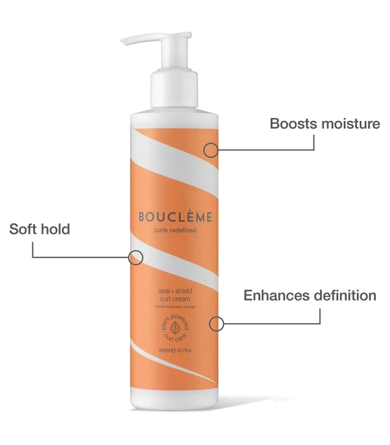 Bouclème Seal + Shield Curl Cream 300ml  | Celini.nl