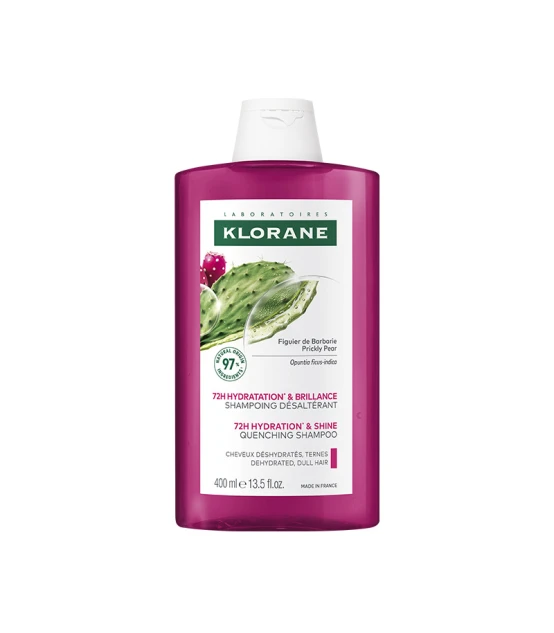 Klorane Dorstlessende Shampoo met Cactusvijg 400ml  | Celini.nl