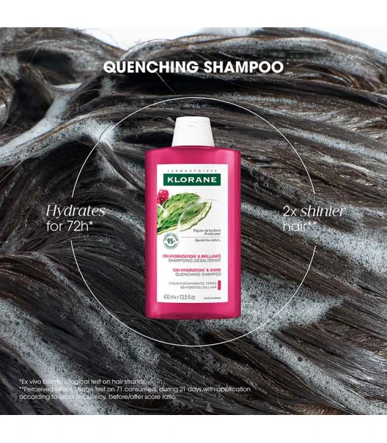 Klorane Dorstlessende Shampoo met Cactusvijg 400ml  | Celini.nl