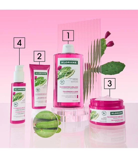 Klorane Dorstlessende Shampoo met Cactusvijg 400ml  | Celini.nl