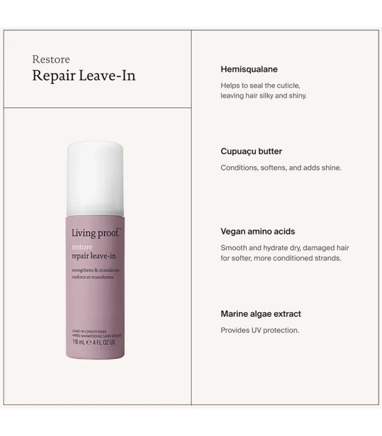 Living Proof Restore Repair Leave-In 118ml  | Celini.nl