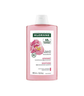 Klorane Shampoo met Bio Pioenroos 400ml  | Celini.nl