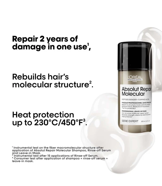 L'Oréal Professionnel Serie Expert Absolut Repair Molecular Leave-i...
