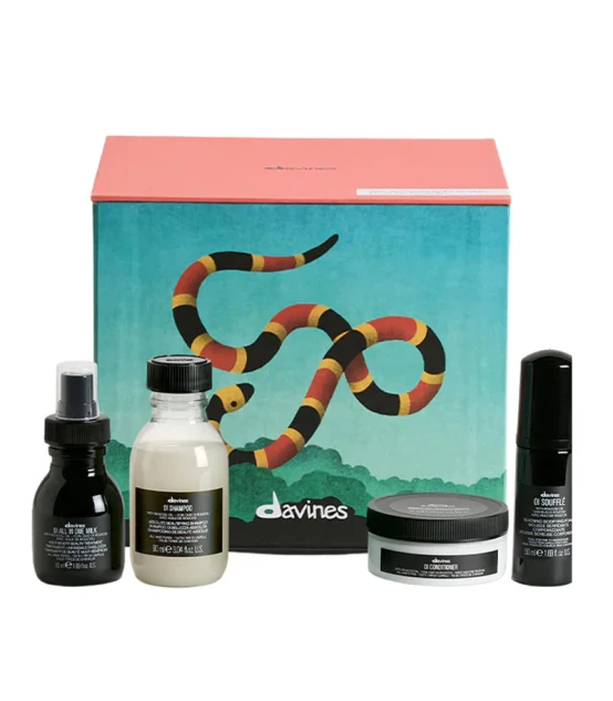 Davines Gift Set Elegant Tropic Forest Voor Alle Haartypes  | Celin...