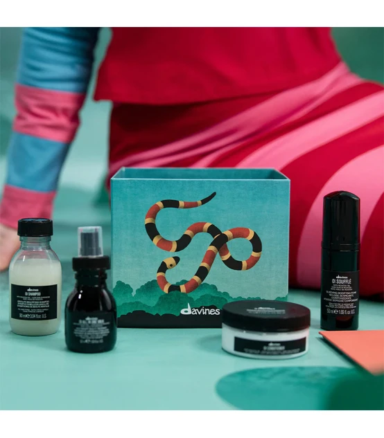Davines Gift Set Elegant Tropic Forest Voor Alle Haartypes  | Celin...