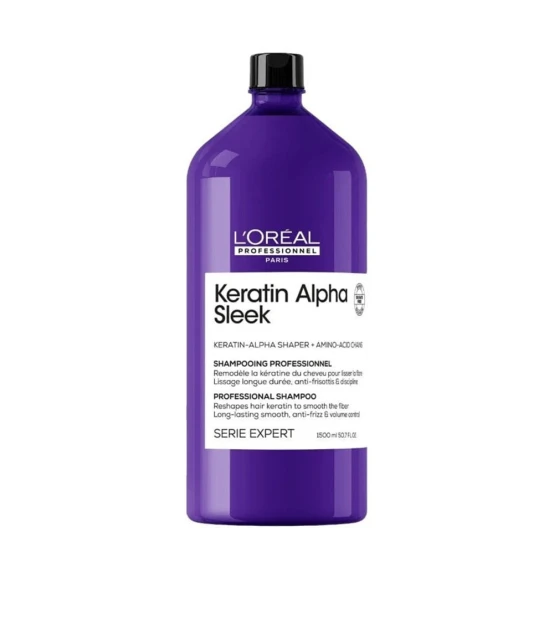 L'Oréal Professionnel Keratin Alpha Sleek Shampoo 1500ml  | Celini.nl