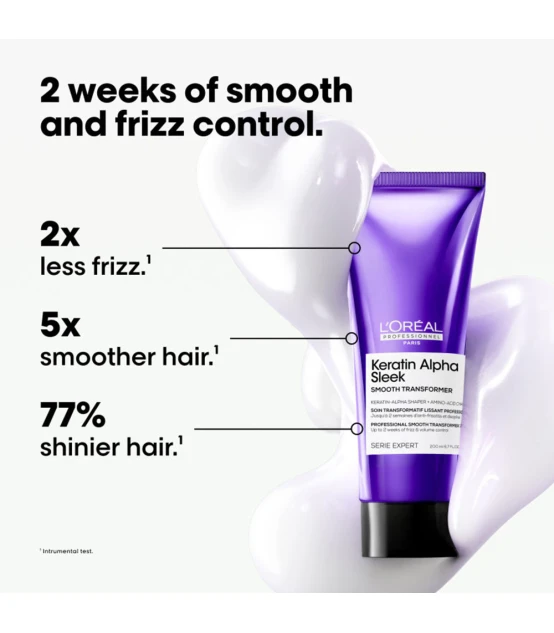 L'Oréal Professionnel Keratin Alpha Sleek Smooth Transformer 200ml ...