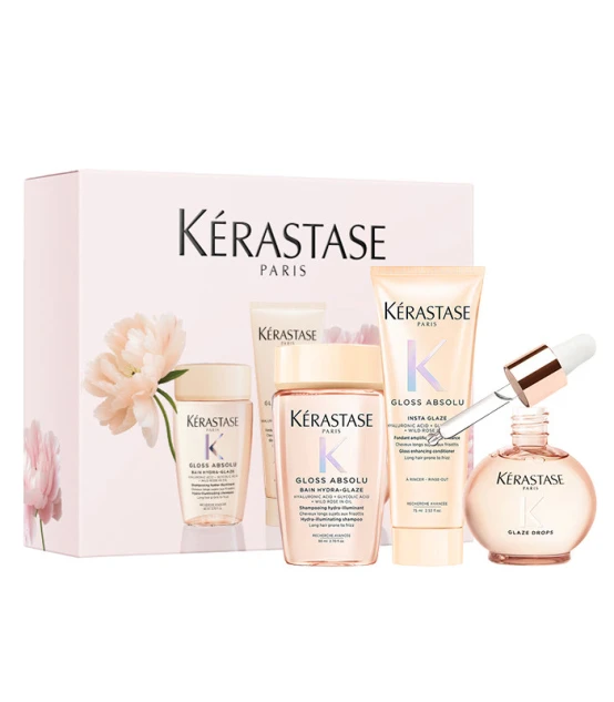 Kérastase Gloss Absolu Glaze Drops Spring Cadeauset Trio  | Celini.nl