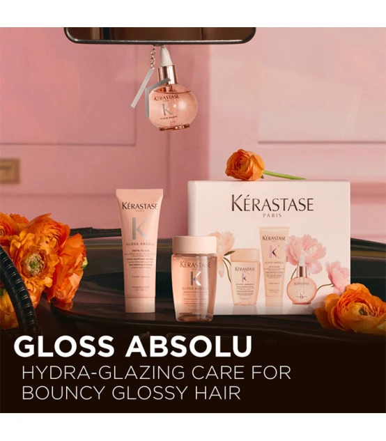 Kérastase Gloss Absolu Glaze Drops Spring Cadeauset Trio  | Celini.nl
