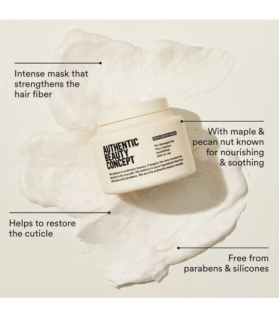 Authentic Beauty Concept Replenish Light Cream Mask 200ml  | Celini.nl